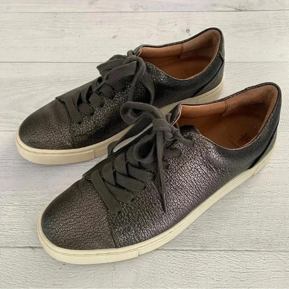 FRYE IVY LOW LACE Sneakers Sz 8‎